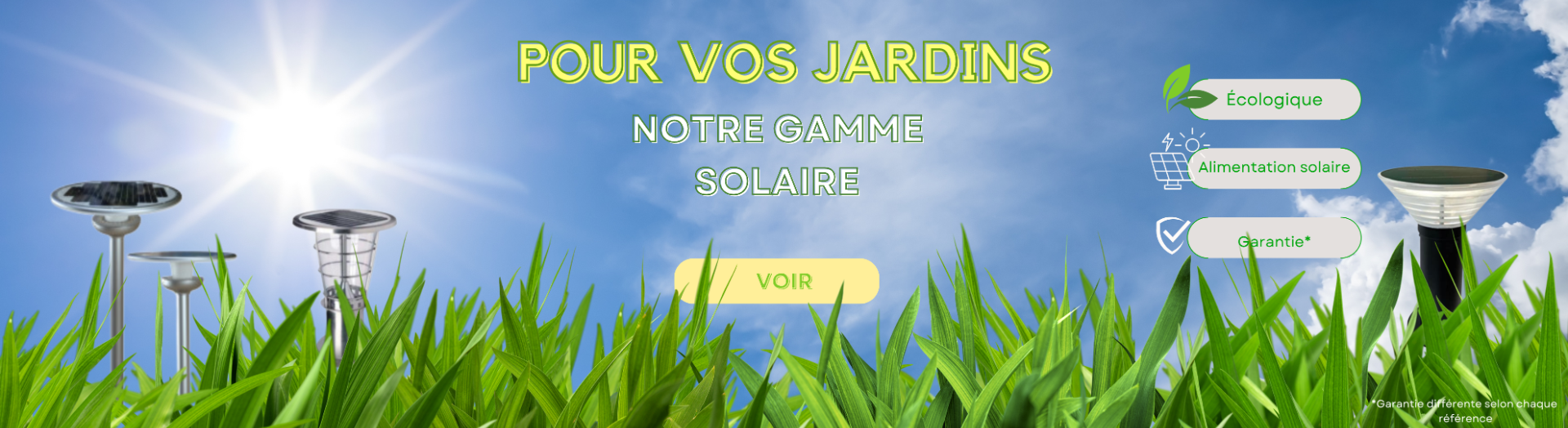 gamme solaire